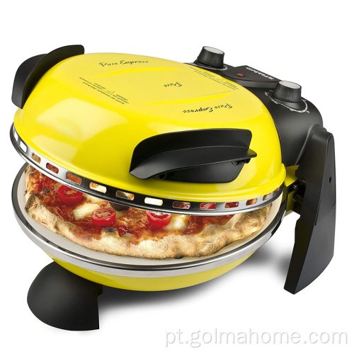 Pizza Maker multifuncional com janela visível